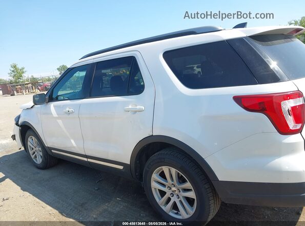1FM5K8D80KGA21631 2019 FORD EXPLORER Белый Панорамный вид салона 360°