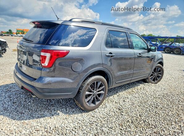 1FM5K8D80KGA86026 2019 FORD EXPLORER Gray Tył prawy