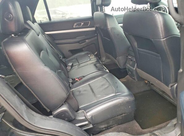 1FM5K8D81GGA33391 2016 FORD EXPLORER Black Rear interior view