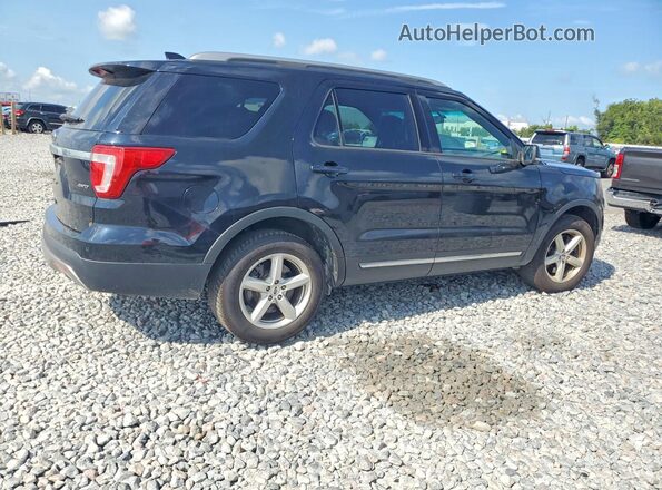 1FM5K8D81GGA81618 2016 FORD EXPLORER Black უკანა მარჯვენა
