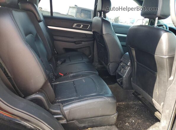 1FM5K8D81GGA81618 2016 FORD EXPLORER Black უკანა სალონის ხედი