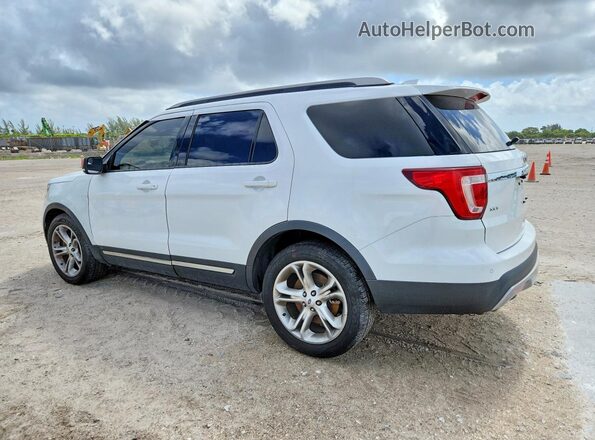 1FM5K8D81GGC52402 2016 FORD EXPLORER Белый Задняя левая четверть