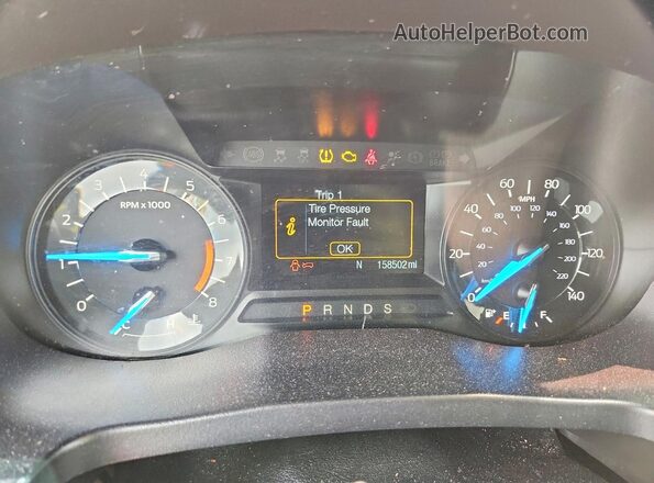 1FM5K8D81GGC52402 2016 FORD EXPLORER Белый Вид щитка приборов