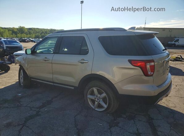 1FM5K8D81HGD18139 2017 FORD EXPLORER Beige Tył lewy