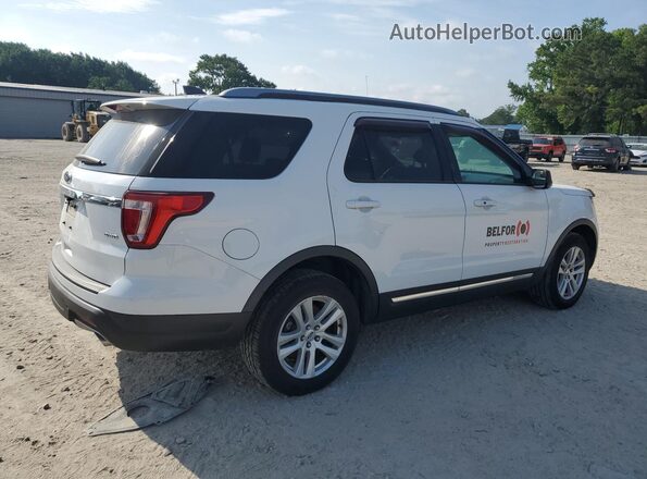 1FM5K8D81JGA37724 2018 FORD EXPLORER White 