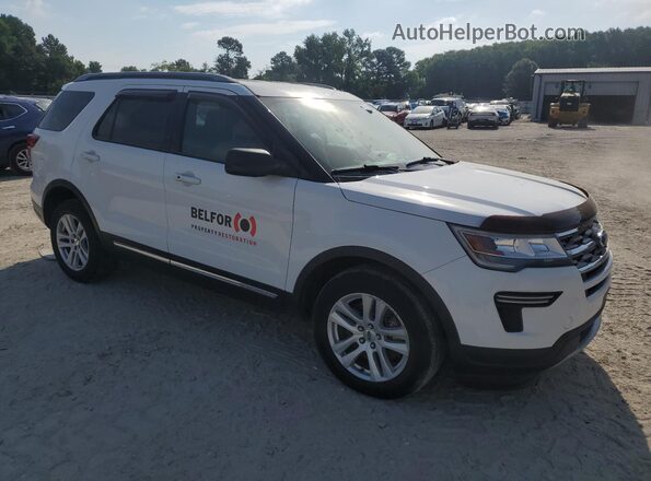 1FM5K8D81JGA37724 2018 FORD EXPLORER White 