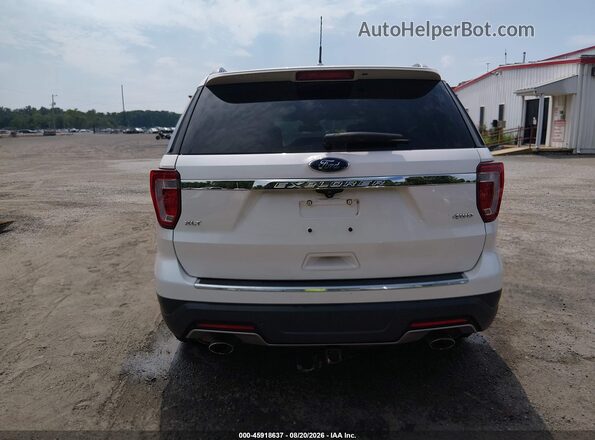 1FM5K8D81JGA75809 2018 FORD EXPLORER White 