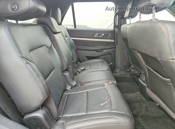 1FM5K8D81JGC03966 2018 FORD EXPLORER Burgundy Vista de los asientos traseros