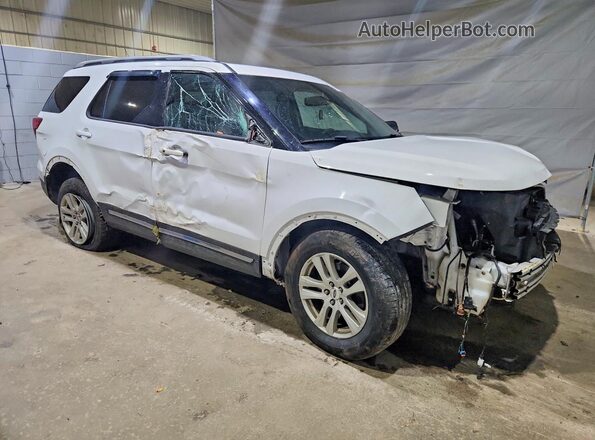 1FM5K8D81JGC10982 2018 FORD EXPLORER White Front right
