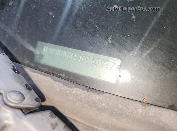 1FM5K8D81JGC10982 2018 FORD EXPLORER White VIN sticker view