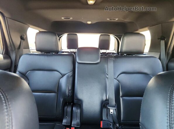 1FM5K8D81KGA41113 2019 FORD EXPLORER Charcoal Vista de los asientos traseros