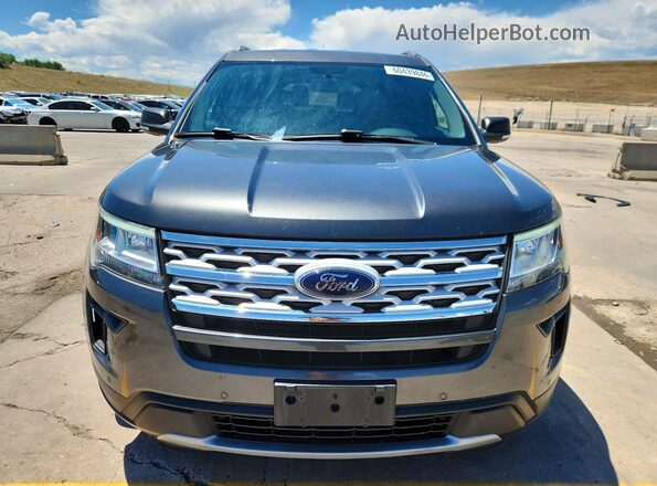 1FM5K8D81KGA41113 2019 FORD EXPLORER Charcoal Vista frontal