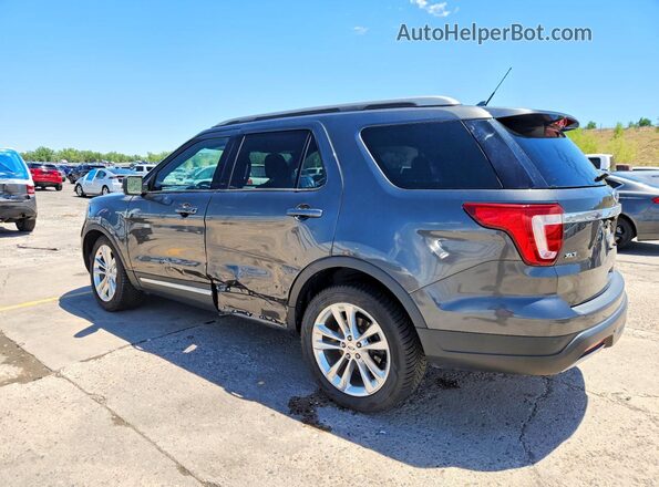 1FM5K8D81KGA41113 2019 FORD EXPLORER Charcoal Trasero izquierdo