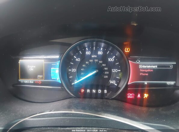 1FM5K8D82HGA85601 2017 FORD EXPLORER Белый Вид задних сидений