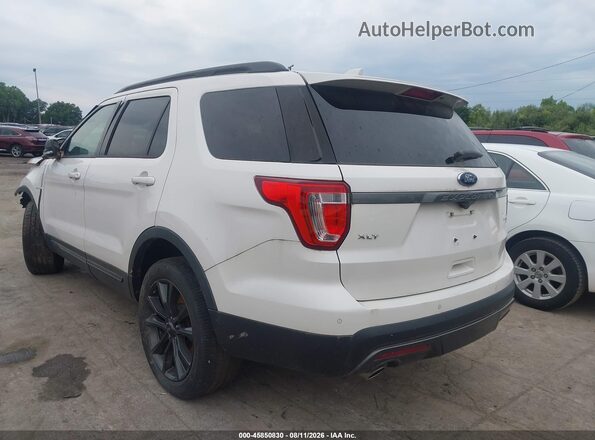 1FM5K8D82HGA85601 2017 FORD EXPLORER Белый Задняя левая четверть