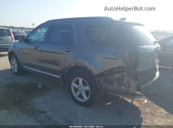 1FM5K8D82HGD46760 2017 FORD EXPLORER Gray უკანა მარცხენა