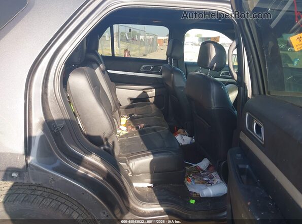 1FM5K8D82HGD46760 2017 FORD EXPLORER Gray VIN კოდის სტიკერის ხედი