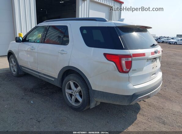 1FM5K8D82HGD65762 2017 FORD EXPLORER White Задня ліва чверть