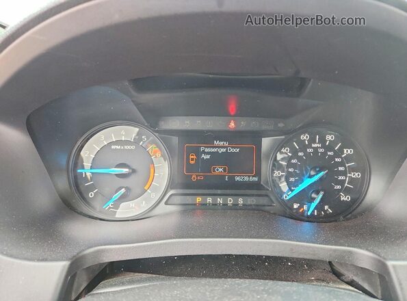 1FM5K8D82JGA42222 2018 FORD EXPLORER Black Vista del cuadro de instrumentos