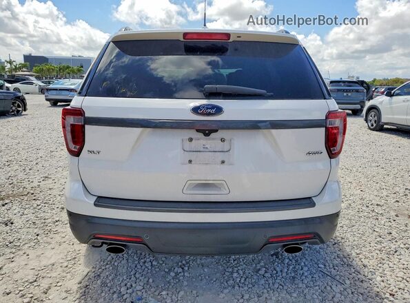 1FM5K8D82JGA94417 2018 FORD EXPLORER White Vista trasera