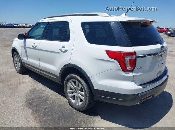 1FM5K8D82JGC45594 2018 FORD EXPLORER White Задня ліва чверть