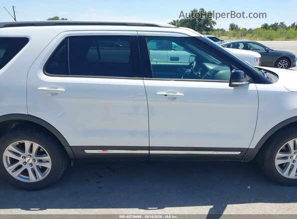 1FM5K8D82JGC45594 2018 FORD EXPLORER White Вид задньої частини салону