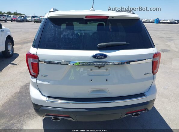 1FM5K8D82JGC45594 2018 FORD EXPLORER White 