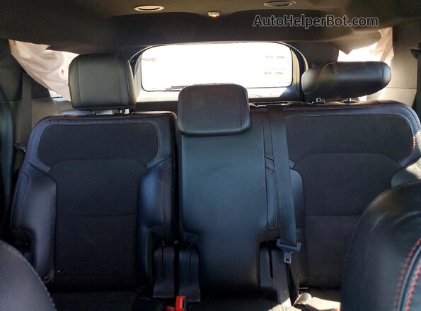 1FM5K8D82JGC90082 2018 FORD EXPLORER Black Вид задніх сидінь
