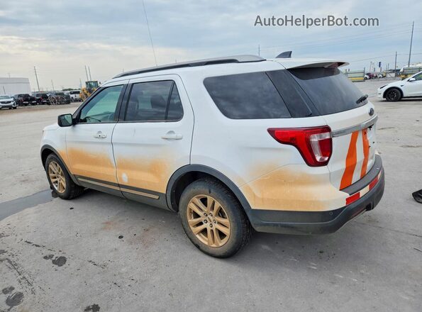 1FM5K8D82KGB29197 2019 FORD EXPLORER White Rear left