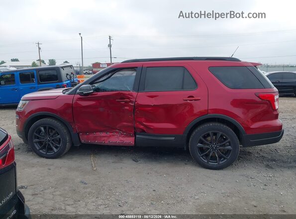 1FM5K8D82KGB52172 2019 FORD EXPLORER Red 