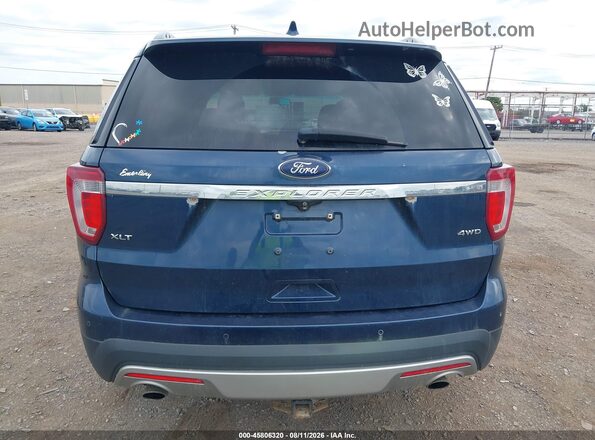 1FM5K8D83GGC56208 2016 FORD EXPLORER Blue 