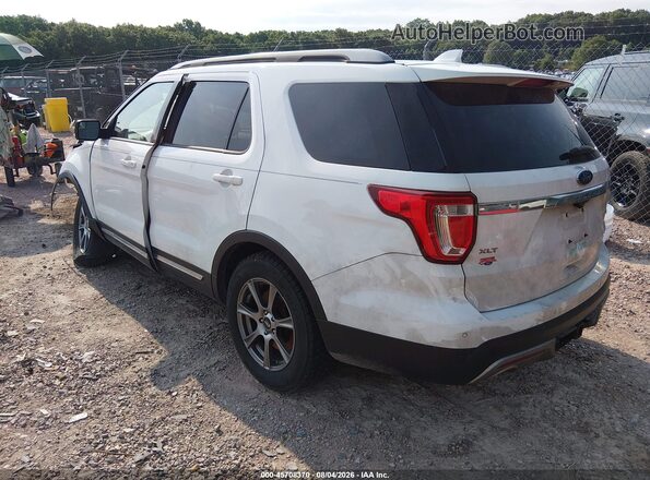 1FM5K8D83GGD34471 2016 FORD EXPLORER White Задня ліва чверть