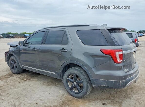1FM5K8D83HGA93352 2017 FORD EXPLORER Gray Հետևի ձախ
