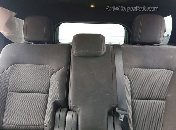 1FM5K8D83HGA93352 2017 FORD EXPLORER Gray Հետևի նստատեղերի տեսք