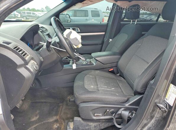1FM5K8D83HGA93352 2017 FORD EXPLORER Gray Սալոնի դիմացի տեսք