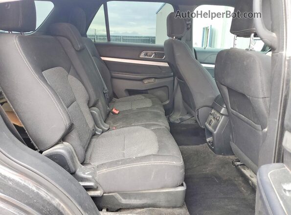 1FM5K8D83HGA93352 2017 FORD EXPLORER Gray Սալոնի հետևի տեսք