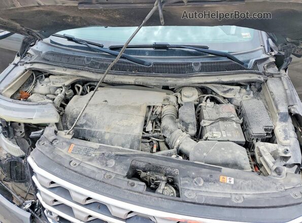1FM5K8D83HGA93352 2017 FORD EXPLORER Gray Շարժիչի բաժամունքի տեսք