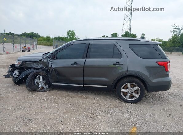 1FM5K8D83HGD81338 2017 FORD EXPLORER Gray სალონის 360-გრადუსიანი ხედი