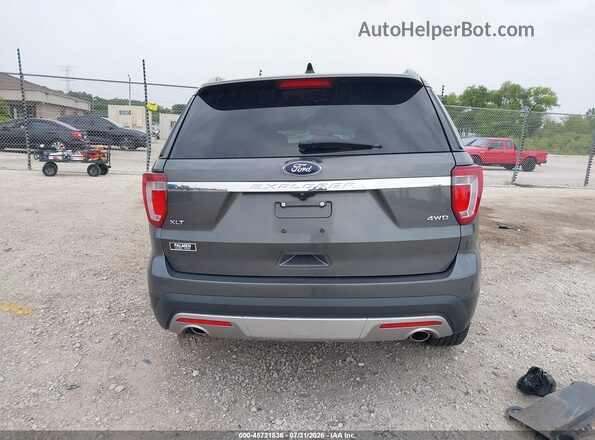 1FM5K8D83HGD81338 2017 FORD EXPLORER Gray 