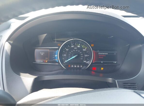 1FM5K8D84HGA34374 2017 FORD EXPLORER Black Widok tylnych siedzeń
