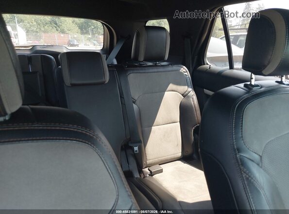 1FM5K8D84HGA34374 2017 FORD EXPLORER Black Widok naklejki z numerem VIN