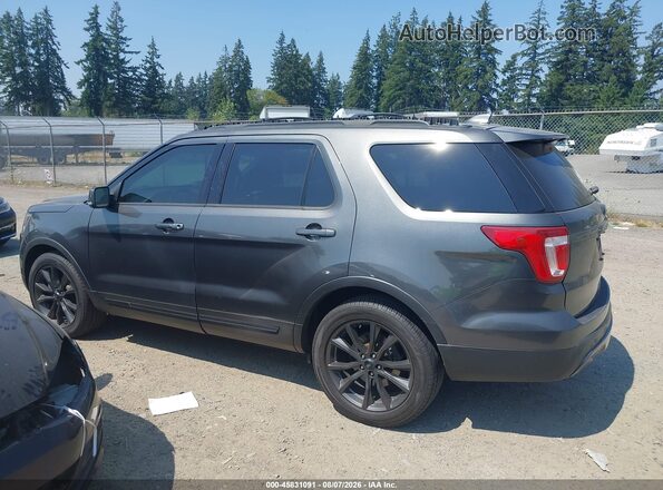 1FM5K8D84HGA34374 2017 FORD EXPLORER Black Widok wnętrza 360 stopni