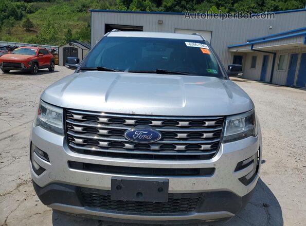 1FM5K8D84HGA57413 2017 FORD EXPLORER Silver წინა ხედი