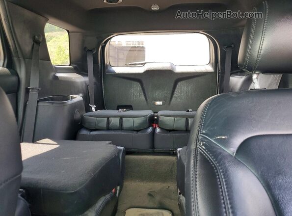 1FM5K8D84HGA57413 2017 FORD EXPLORER Silver უკანა სავარძლების ხედი
