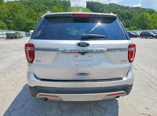 1FM5K8D84HGA57413 2017 FORD EXPLORER Silver უკანა ხედი