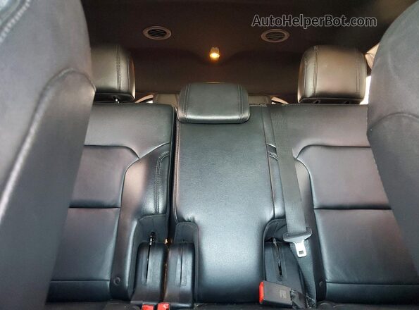 1FM5K8D84HGE17375 2017 FORD EXPLORER Black Widok tylnych siedzeń