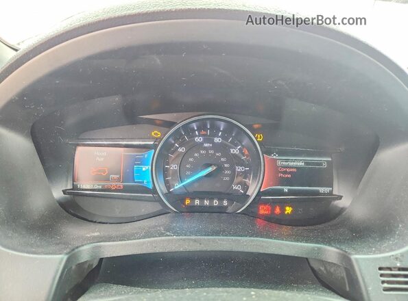 1FM5K8D84JGC26058 2018 FORD EXPLORER Red Vista del cuadro de instrumentos