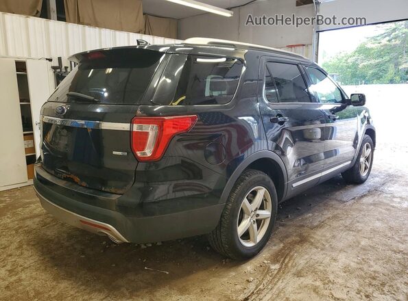 1FM5K8D85GGA30266 2016 FORD EXPLORER Black უკანა მარჯვენა