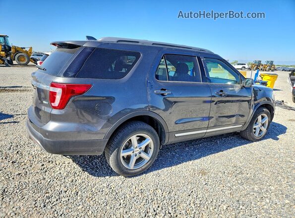 1FM5K8D85GGC58364 2016 FORD EXPLORER Серый Задняя правая четверть