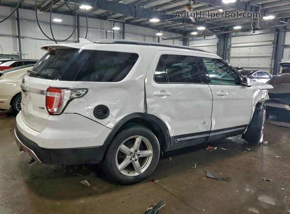 1FM5K8D85GGC93986 2016 FORD EXPLORER White უკანა მარჯვენა